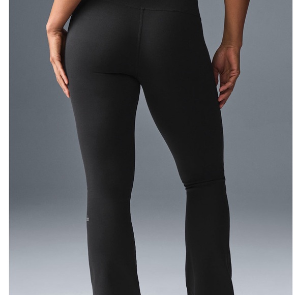ALO Yoga Black Leggings High-Waisted Seamless - Picture 3 of 5